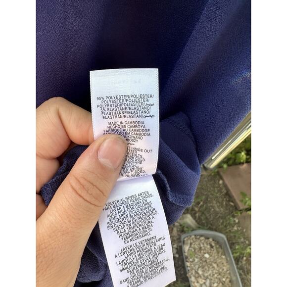 Jones New York Signature Asymmetrical Ruffle Tank - XL - Picture 6 of 7